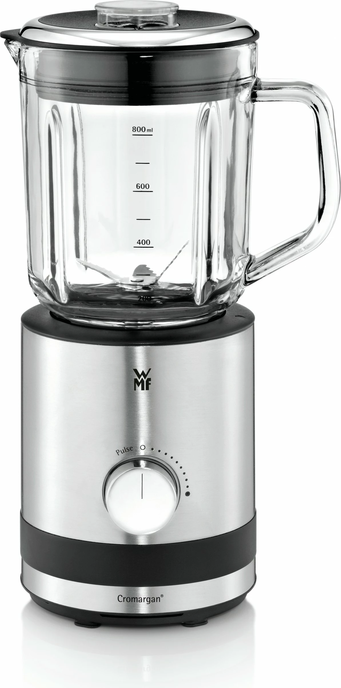 Blender za pult WMF KITCHENminis 0416490011, 0,8 L, 400 W, inox, črn