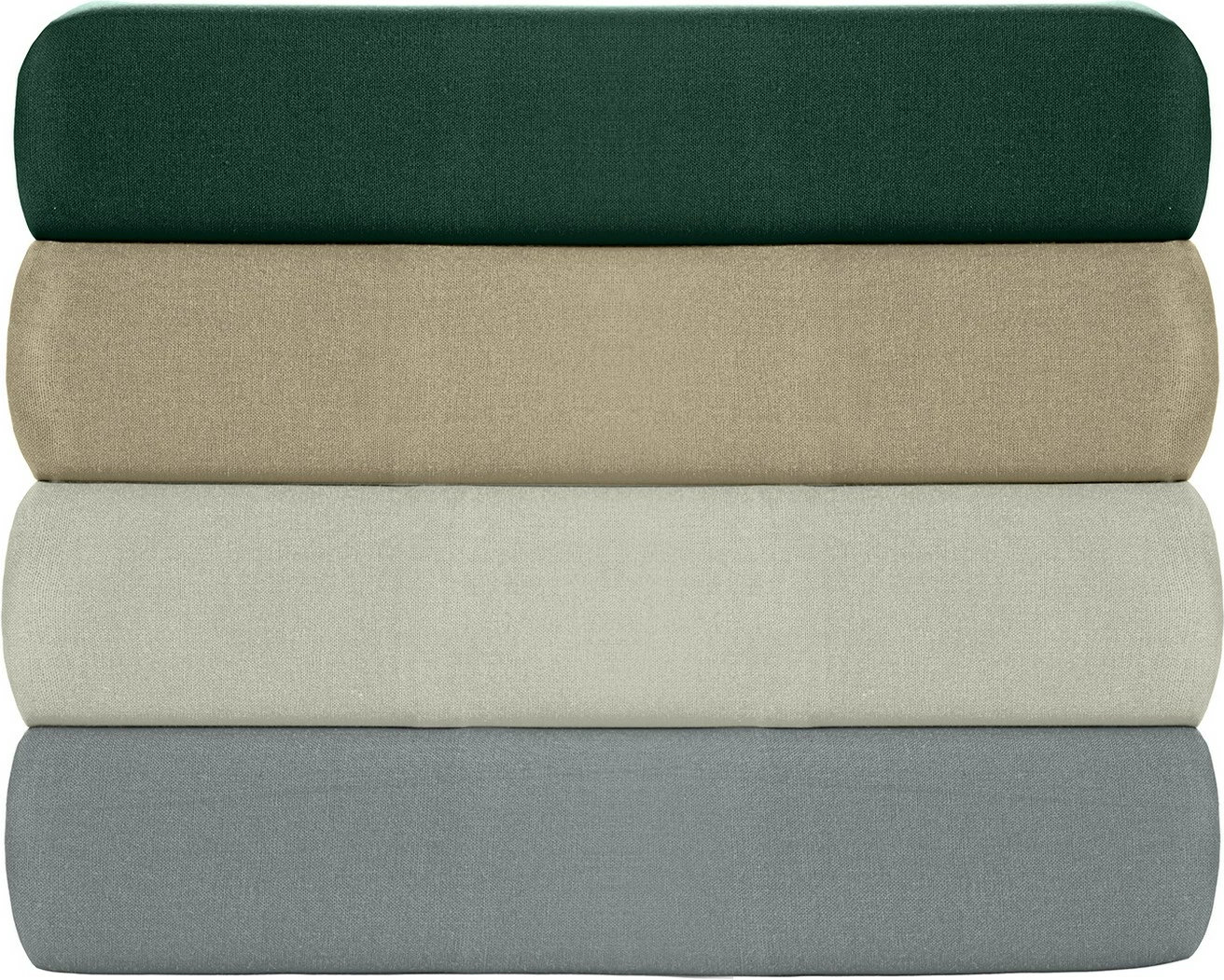 Majhna prilegajoča rjuha Ranforce, bež, 90 x 190+30 cm