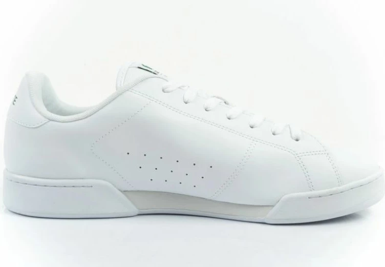 Nizki moški čevlji Lacoste, beli