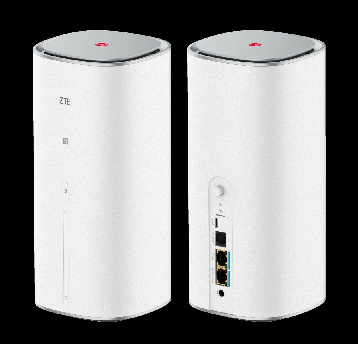 Namizni usmerjevalnik ZTE MC8512 G5 Ultra 5G, WiFi7, bel