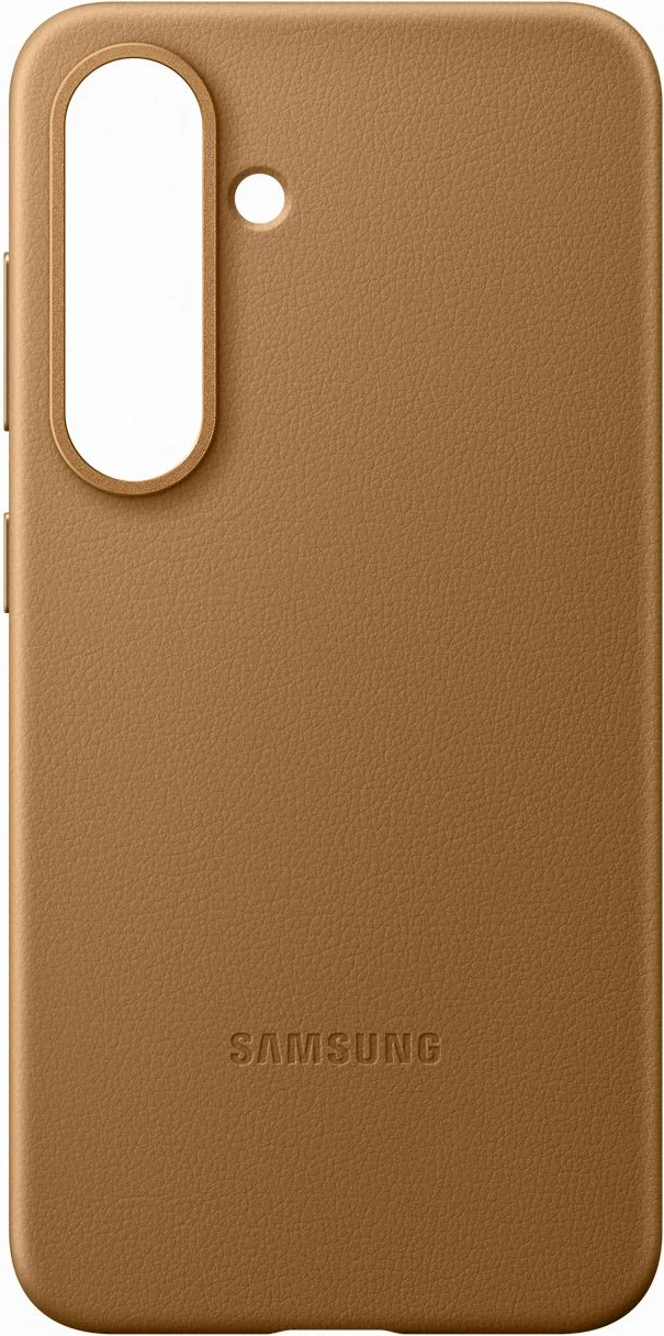 Ovitek za telefon za Galaxy S25, eko usnje, zlata — Samsung KindSuit EF-VS931PFEGWW