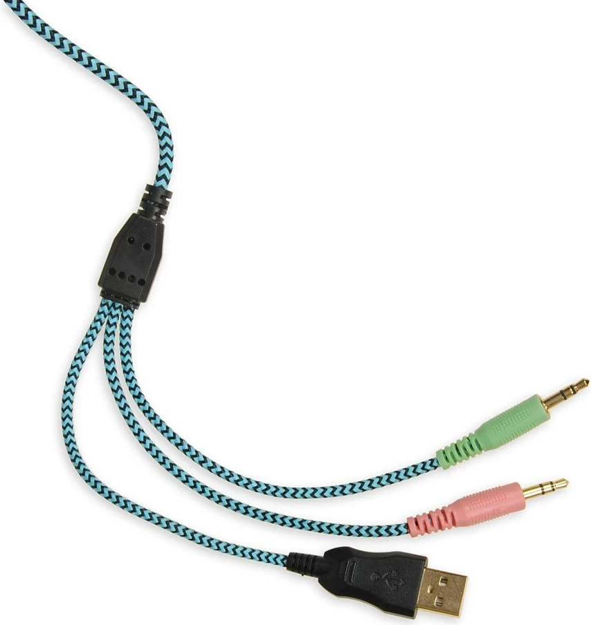 Slušalke IBox X8, črno/modre