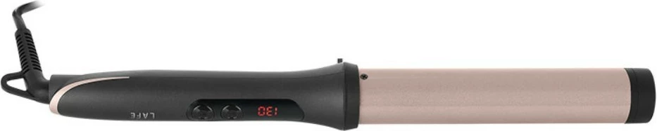Kodralnik za lase Sleek & Shine Curler Lafe LAFLKA47572, 32 mm, nastavljiva temperatura 100–200 °C, 60 W, keramični premaz, LCD zaslon, z zaščitnim držalom, črno/rožnat