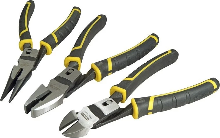 Komplet tre klešč Stanley FATMAX, ogljikovo jeklo