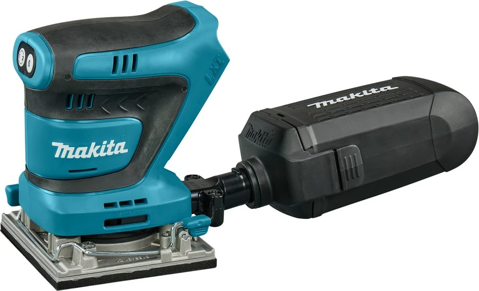 Orbitalni brusilnik Makita DBO484Z, 18V, 2 hitrosti, črno/moder