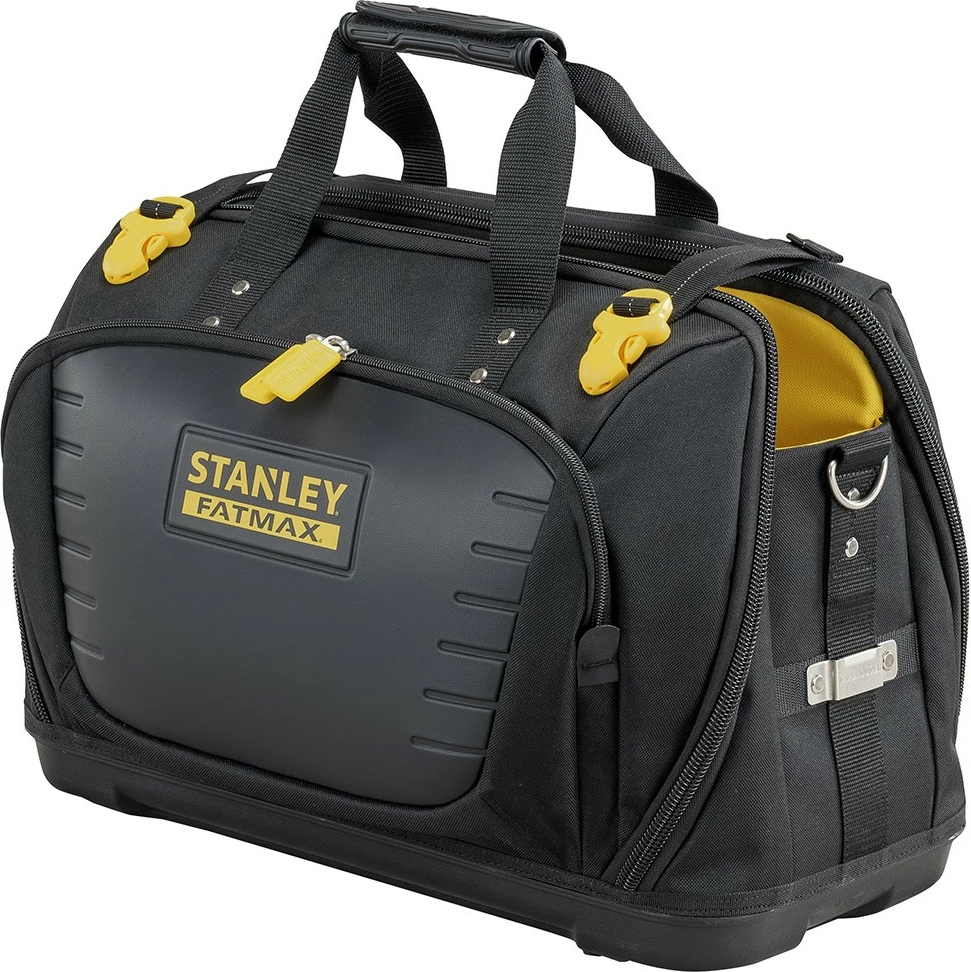 Delovna torba FATMAX Quick Access Open, Stanley, najlon/plastika, 485x285x340 mm, črno/rumena