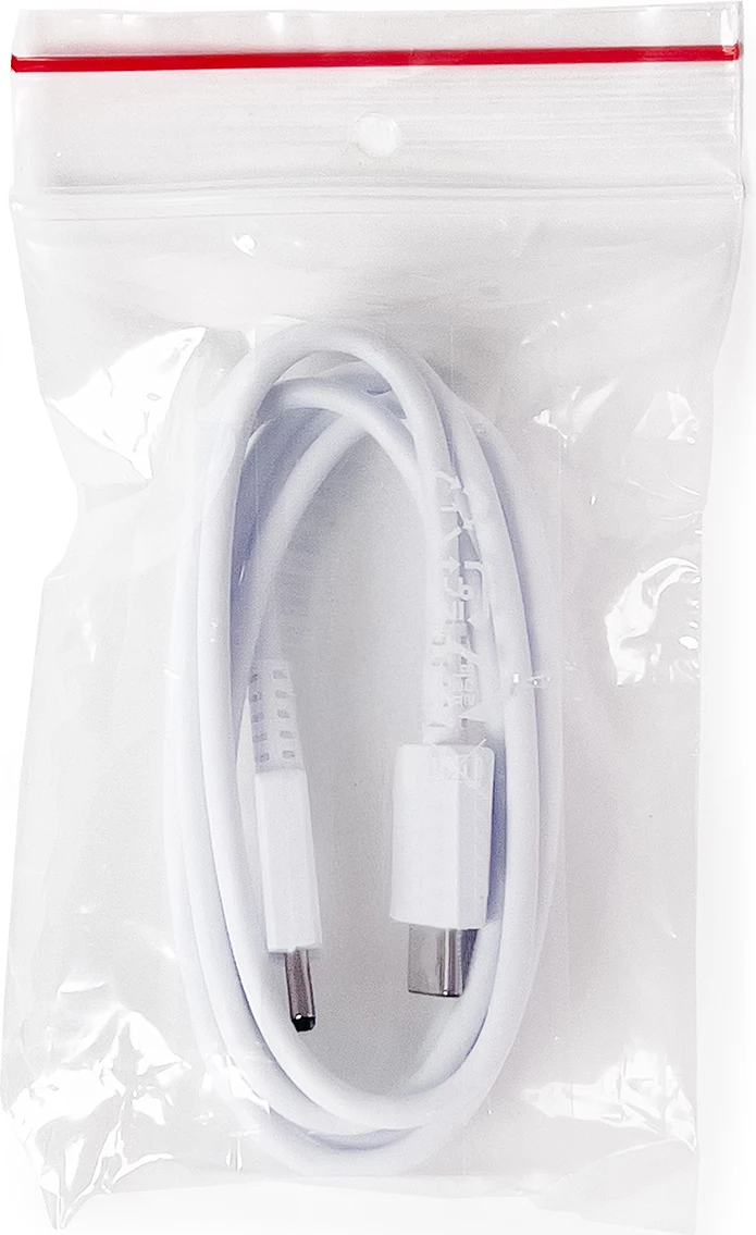 Kabel USB-C v USB-C, 1 m, 5A, bel, Samsung EP-DN975BWE