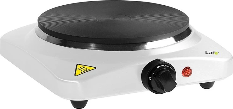 Električni kuhalnik z eno ploščo, Lafe KEW001, 1500 W, bel