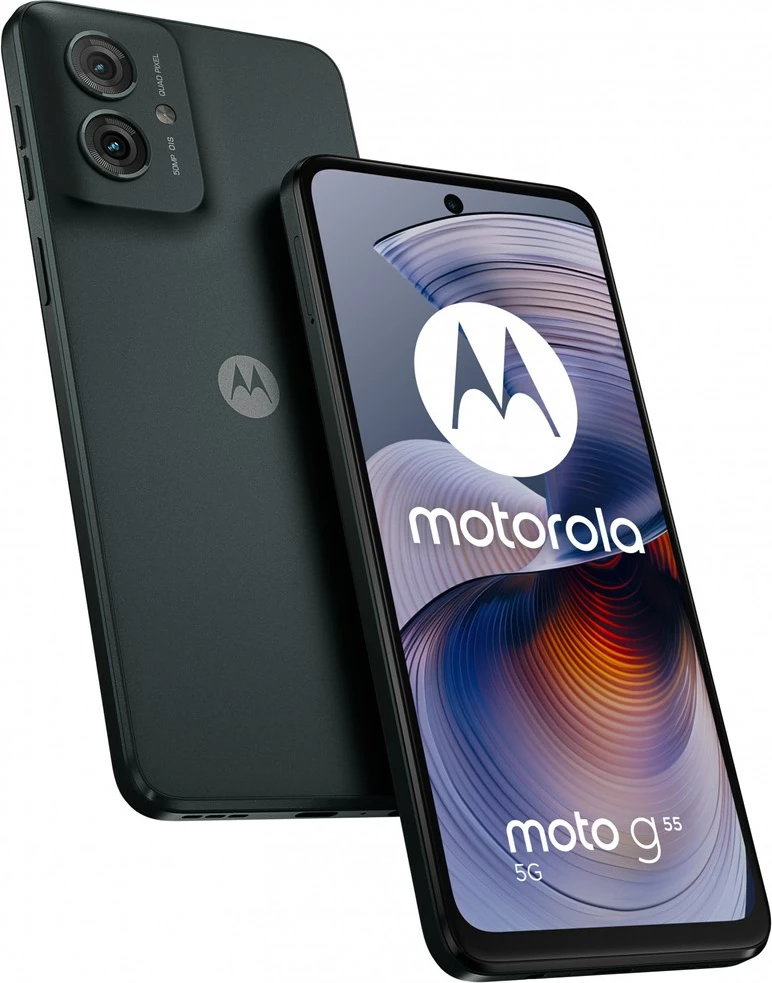 Pametni telefon Motorola moto g55 5G, 6,49", 8 GB RAM, 256 GB, siv