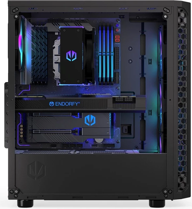 Kompaktna črna ohišje ENDORFY SIGNUM 300 ARGB