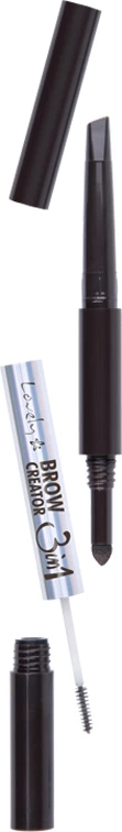 Svinčnik za obrvi 3-v-1 Lovely Brow Creator 02, 1 kos