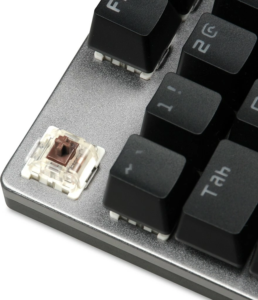 Mehanska igralna tipkovnica z RGB osvetlitvijo iBOX Aurora K-3, črna