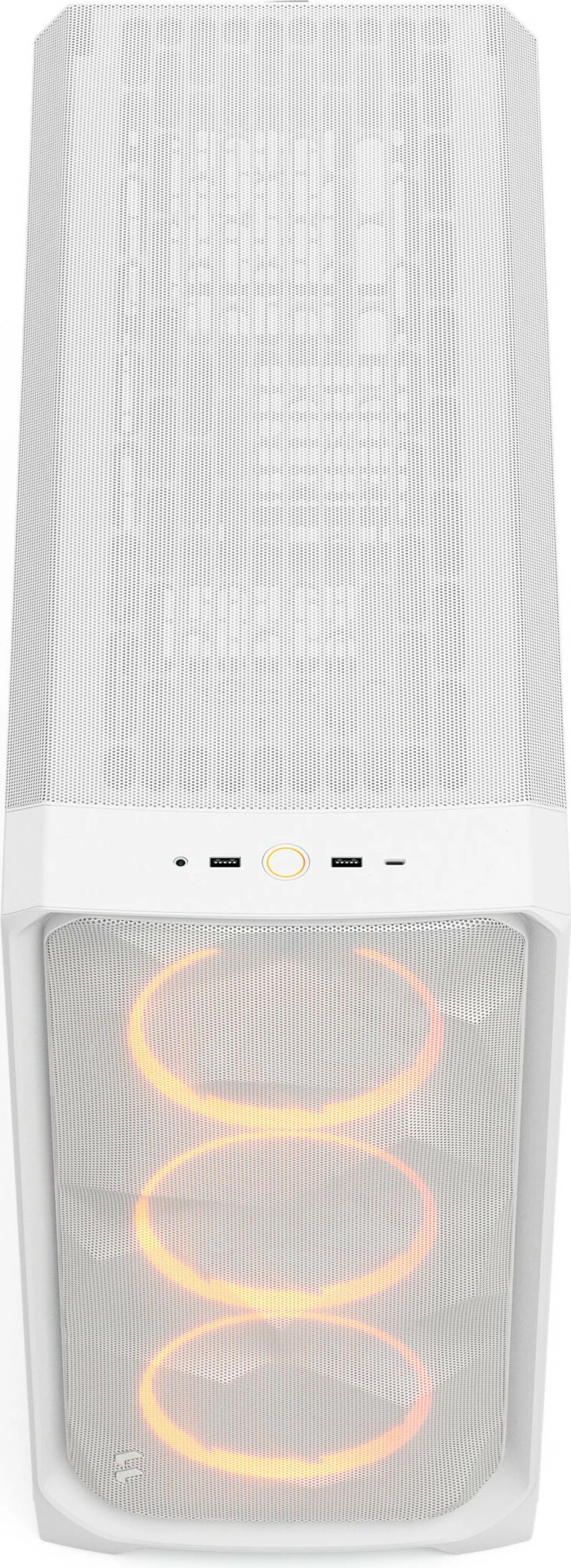 Računalniško ohišje midi tower, RGB, kaljeno steklo, belo - Fractal Design Meshify 3 XL