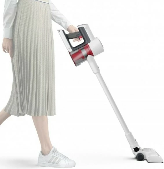 Brezžični sesalnik, Sharp VC-SV12AEU-W, 2 bateriji, bel