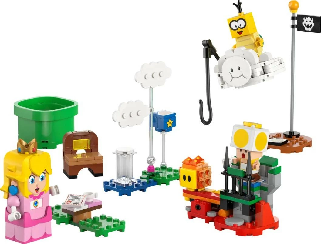 Set z interaktivno figurico Peach, LEGO Super Mario 71441, 208 kosov