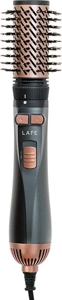 Stilist in sušilec las Lafe Sleek & Shine Styler, 1200 W, ionizacija, 2 nastavka, črno/medeno