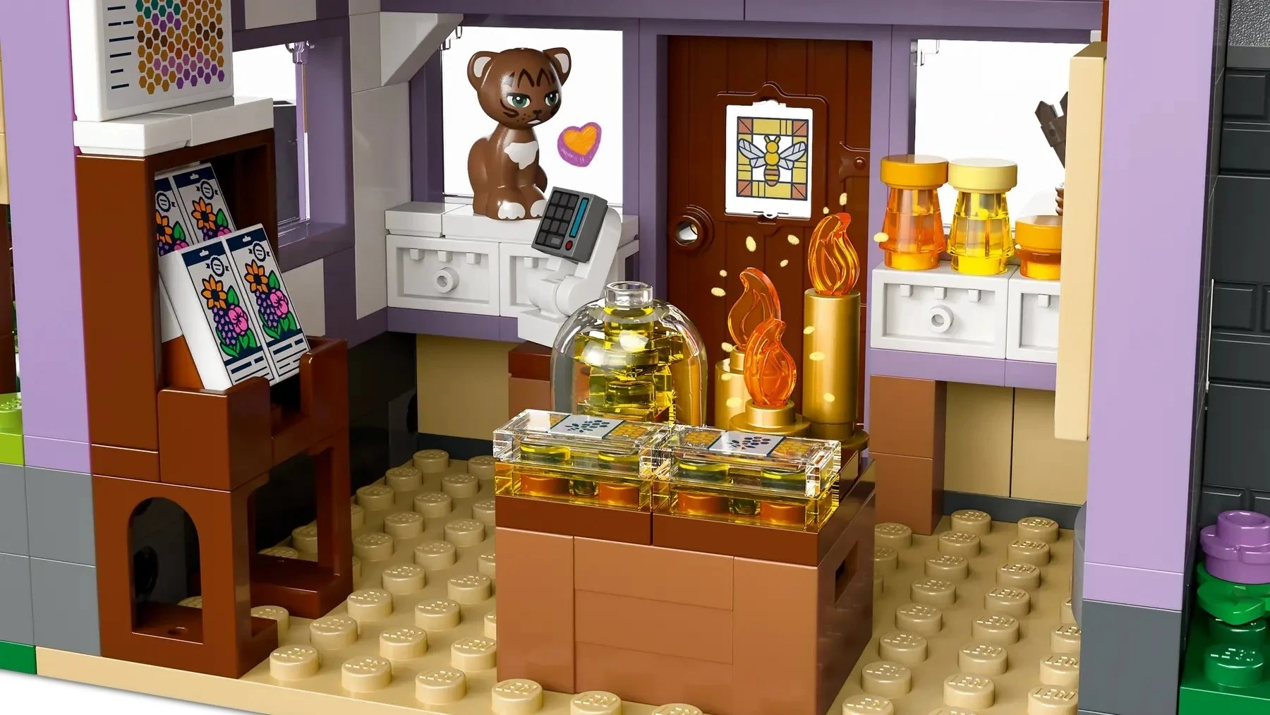 Hiša čebelarjev in vrt z rožami LEGO Friends 42669