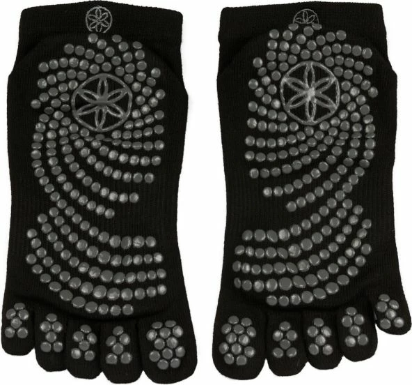 Nogavice proti zdrsu, črne GAIAM, S/M