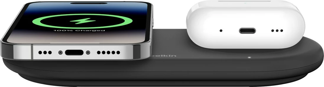 Brezžični polnilec Belkin WIZ021VFBK, 15 W, črn