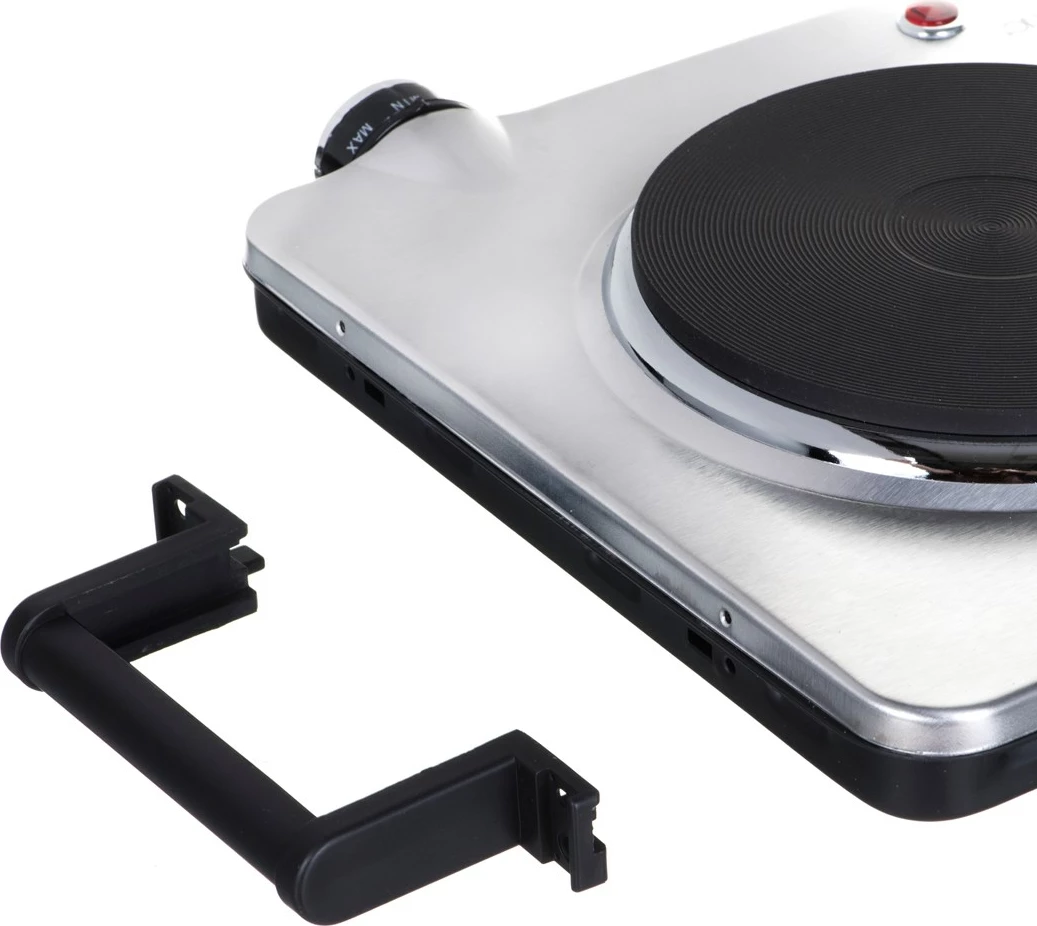 Dvojna odprta plošča iz nerjavečega jekla Clatronic DKP 3668 E, črna