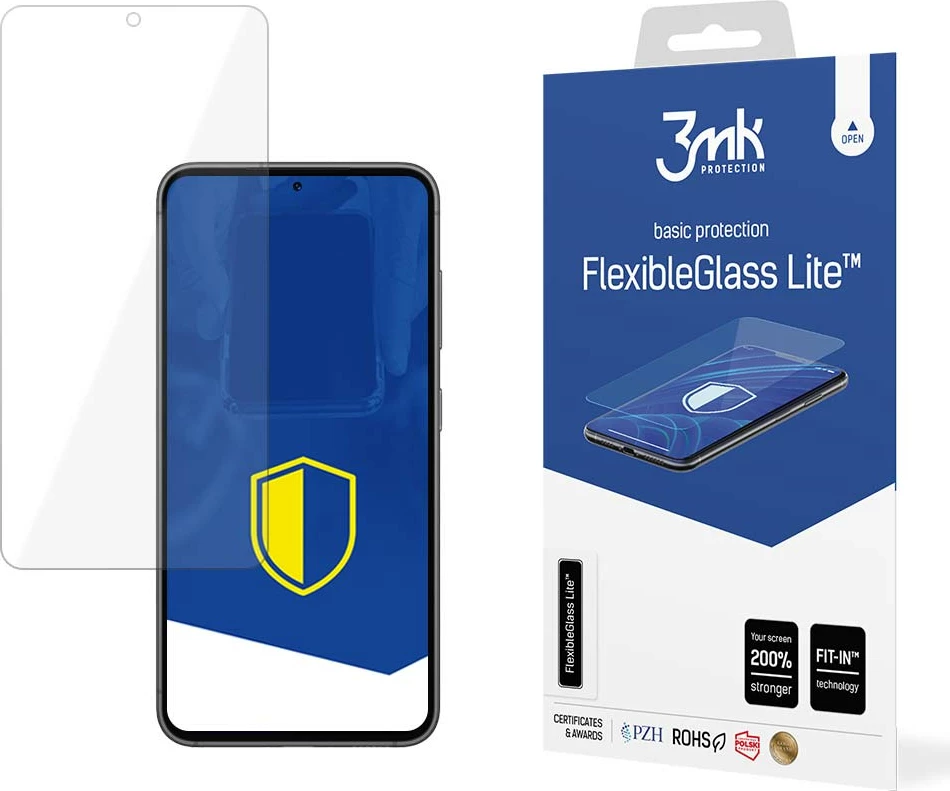Zaščitno steklo FlexibleGlass Lite za Samsung Galaxy S23 5G, prozorno