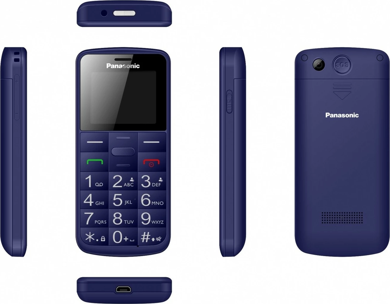 Pametni telefon 32 MB, moder Panasonic KX-TU110