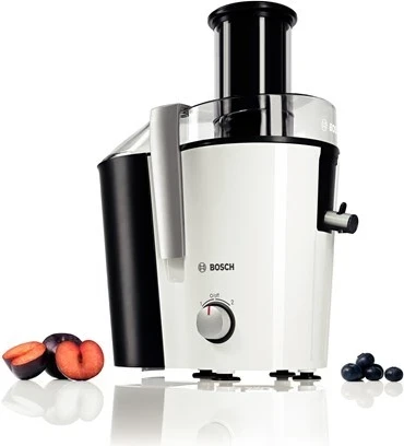 Centrifugalni sokovnik za sadje in zelenjavo Bosch MES25A0, 700 W, belo/črn