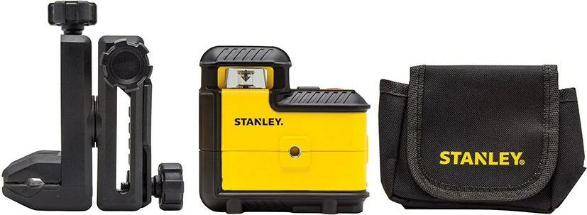 Laserski nivel, Stanley STHT77504-1, 360°, rdeča črta, na baterije, rumeno/črn Laserski nivel, Stanley STHT77504-1, 360°, rdeča črta, na baterije, rumeno/črn