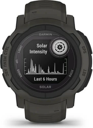 Pametna ura Garmin Instinct 2 Solar, 2,29 cm (0,9"), MIP, GPS, grafit