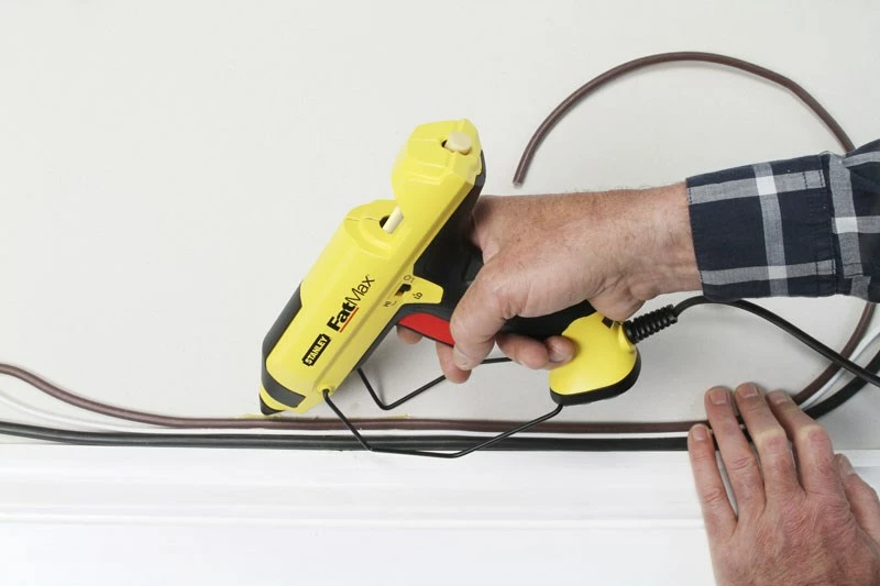 Močna lepila pištola Stanley FatMax GR 100 R, 200 W, črno/rumena