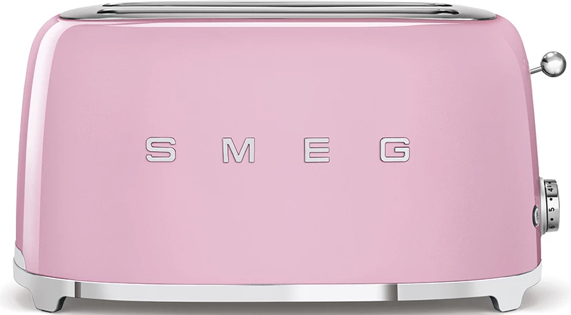 Toster za kruh, 1500 W, rožnat Smeg