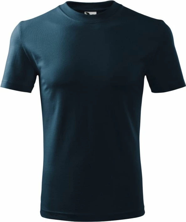 Majica Adler Heavy U MLI-11002, modro mornarska — za moške in ženske