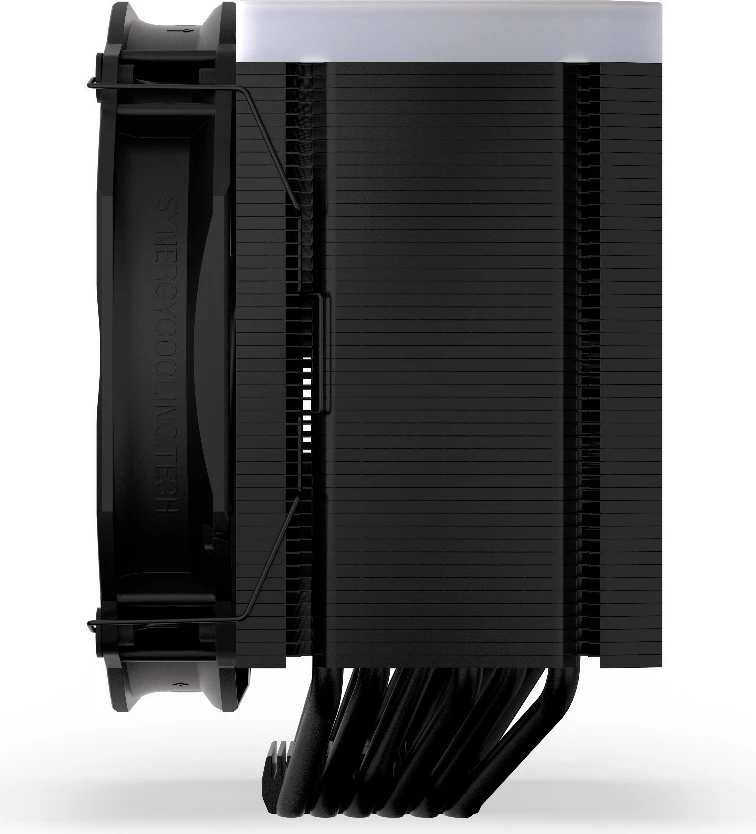 Hladilnik CPU Fortis 5 Black ARGB Endorfy EY3A014, z ARGB osvetlitvijo, črn