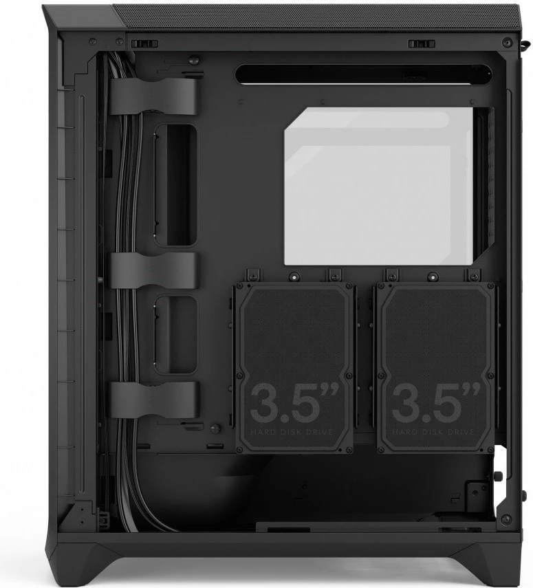 Kompjuterska ohišje Meshify 3, RGB, kaljeno steklo, ATX, E-ATX, Fractal Design, črno