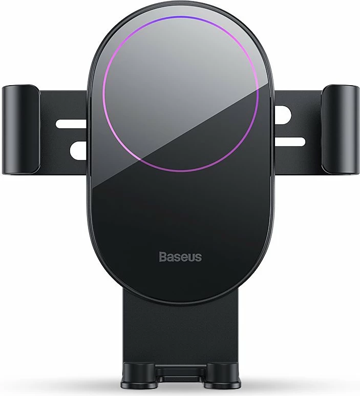 Teleskopski gravitacijski nosilec za steklo ali armaturno ploščo, Baseus SUYL-JY01, črn