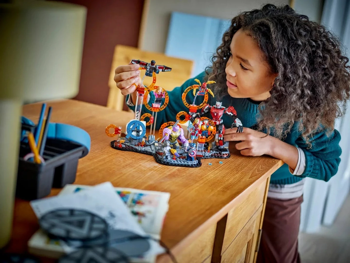 Set za gradnjo LEGO Marvel »Maščevalci: Konec igre – Končna bitka«, 621 kosov