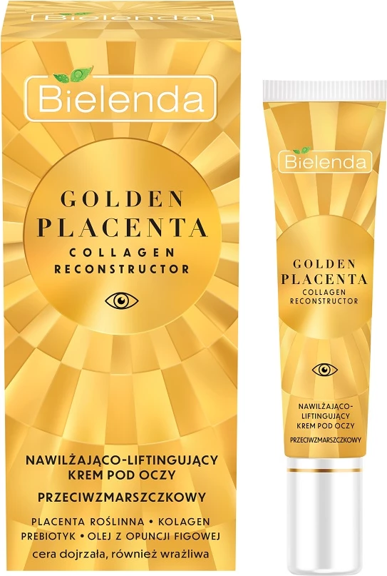 Krema za oči za ženske Bielenda Golden Placenta, 15 ml