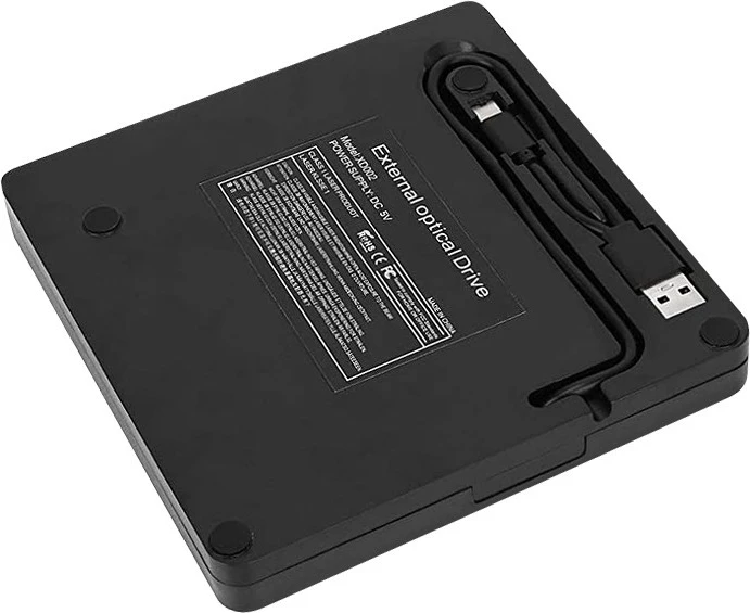 Zunanji DVD-RW iBOX IED03, USB 2.0, črn