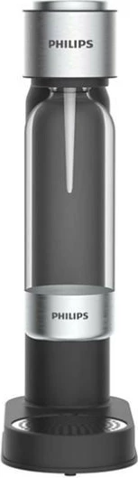 Saturator vode 1 L Philips GoZero ADD4902BK/10, inox, črn