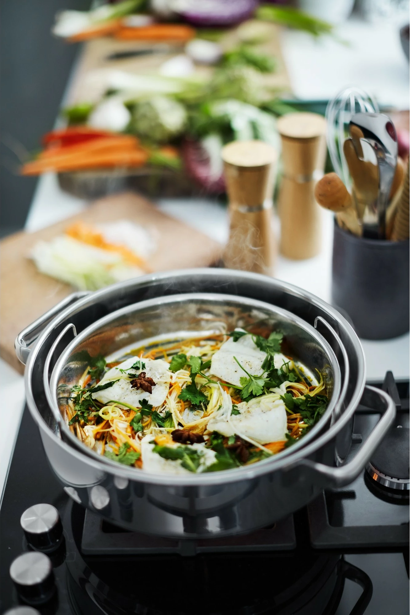 Tenasta WMF Vitalis 1743016040, 5 L, nerjaveče jeklo, keramika, plin, indukcija, steklo