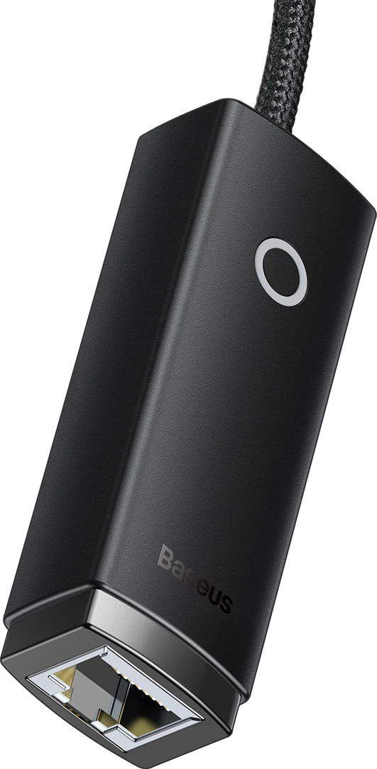 Omrežni adapter USB Type-A na RJ45 LAN, 100Mbps, črn, Baseus Lite Series