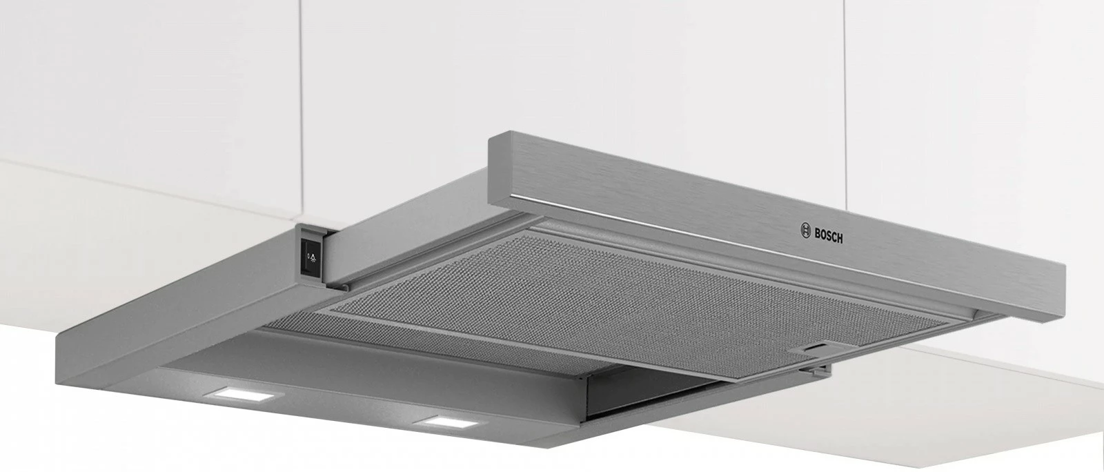 Kuhinjska napa, Bosch DFM064W54, teleskopska, srebrno metalik