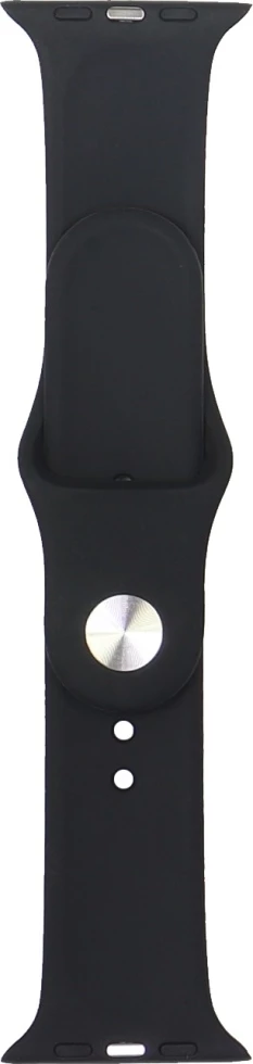 Silikonski pašček z geometrijskim vzorcem, Audi, za Apple Watch, črn, 44/45/46/49 mm