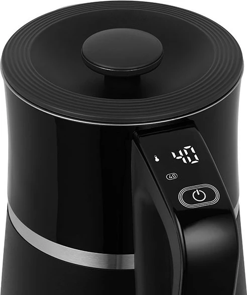 Električna džezva z regulacijo temperature, Lafe CEG020, 1,7 L, črna