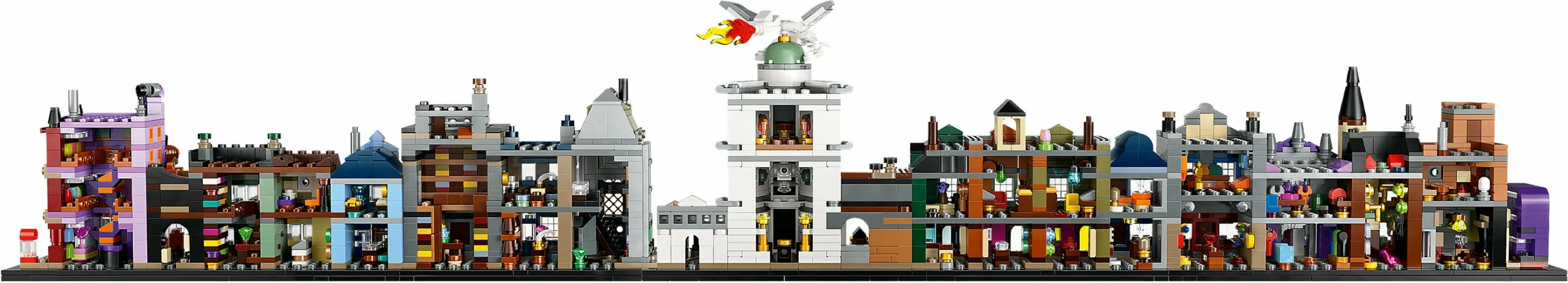 Set za sestavljanje Die Zauberläden der Winkelgasse LEGO Harry Potter, večbarven