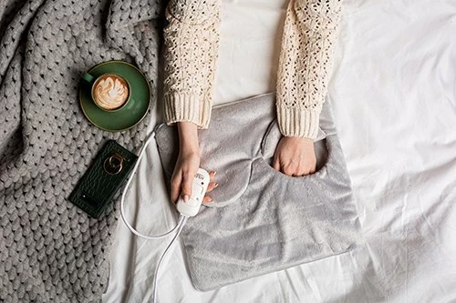 Električni grelec za noge Adler AD 7403, zelen