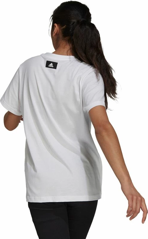 Majica za ženske, adidas, bela