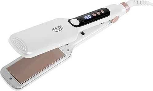 Likalnik za ravnanje las Adler AD 2325, 7 stopenj temperature, bel