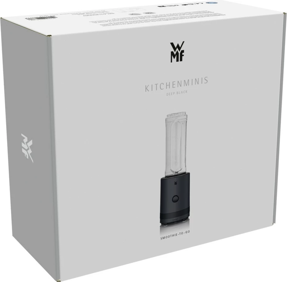 Prenosen mešalnik za smoothije WMF Küchenminis, temno črn