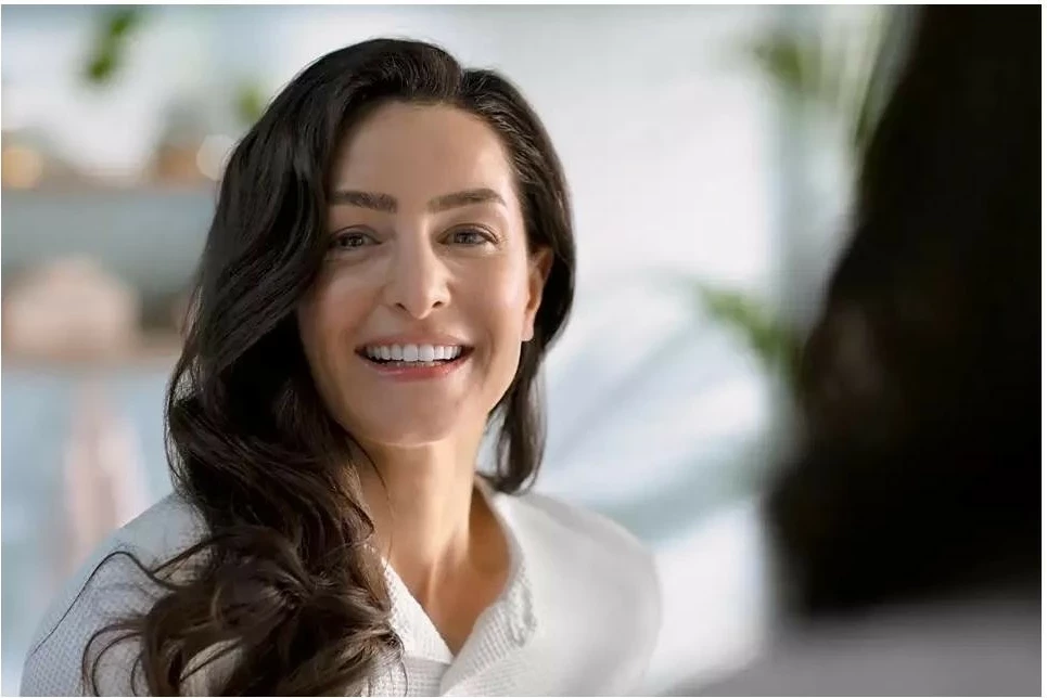 Kotaček za zobno ščetko Philips Sonicare S2 Sensitive HX6054/10, bel